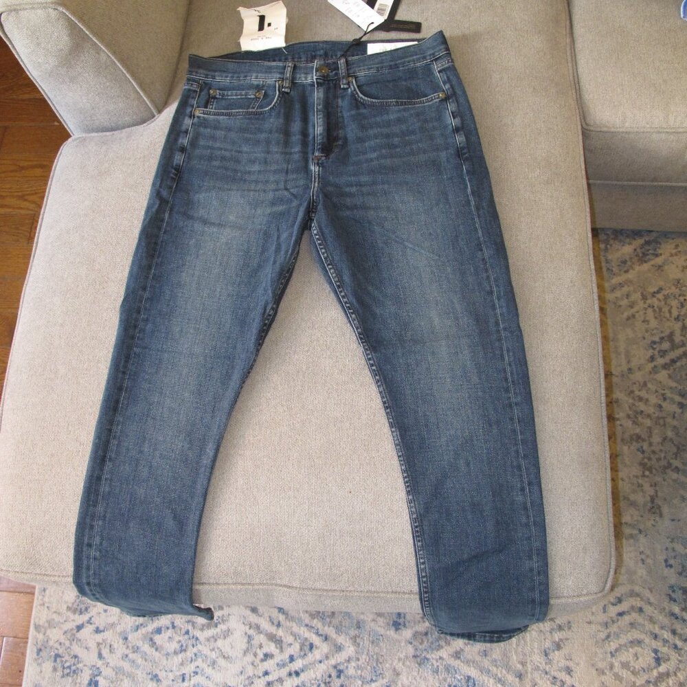 Mens 34 X 32 Rag & Bone Fit 1 Skinny Jeans New With Tag